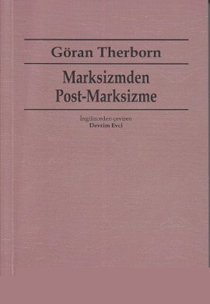 Marksizmden Post-Marksizme