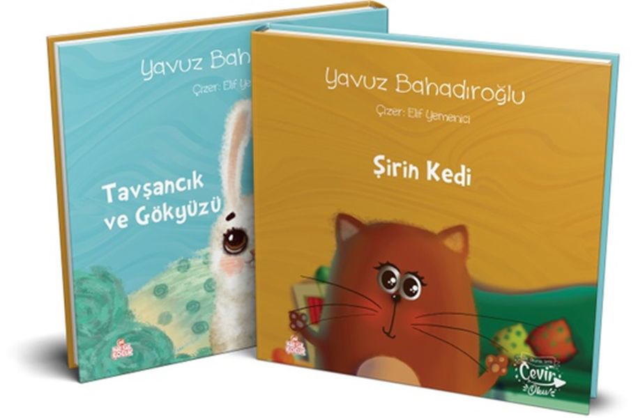 Çevir Oku Serisi 4 - Şirin Kedi & Tavşancık ve Gökyüzü