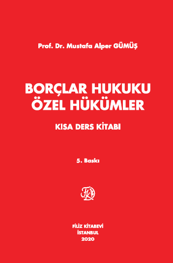Borçlar Hukuku Özel Hükümler Kısa Ders Kitabı
