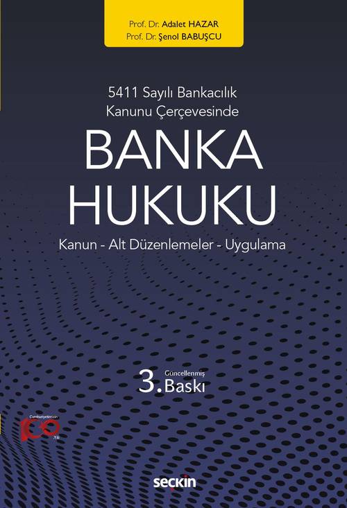 Banka Hukuku 3. BASKI