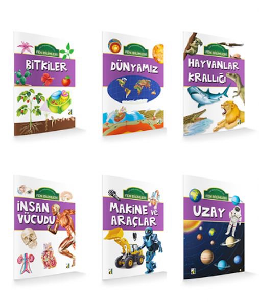 Yeni Başlayanlar için Fen Bilimleri Seti (6 Kitap)