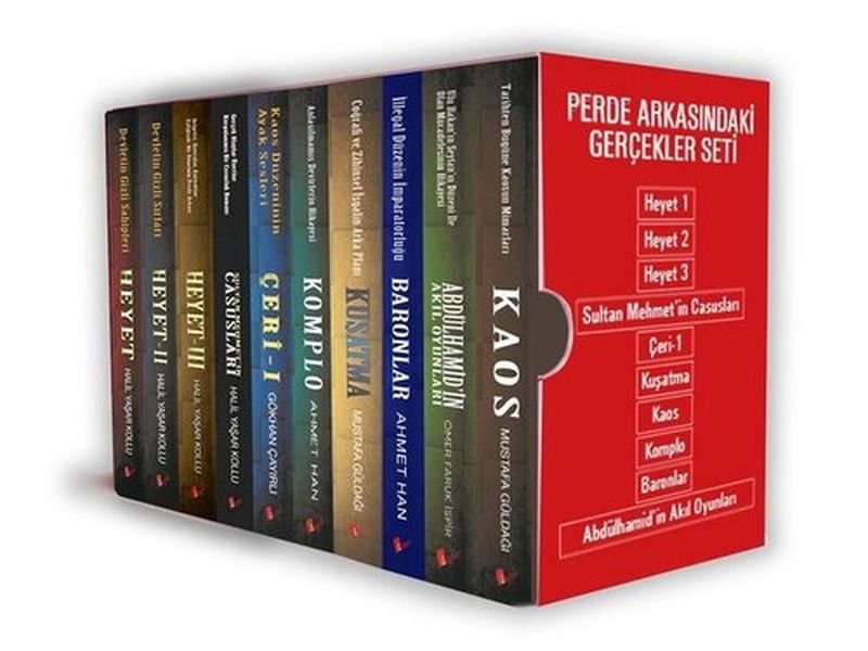 Perde Arkasındaki Gerçekler Seti (10 Kitap Takım)