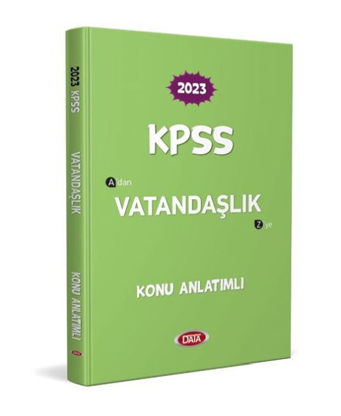 Data 2023 KPSS Vatandaşlık Konu Anlatımlı