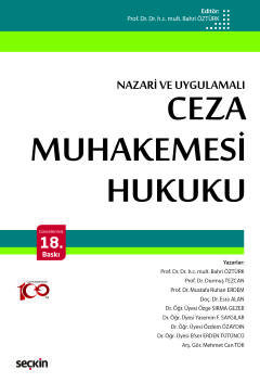 Ceza Muhakemesi Hukuku (Nazari ve Uygulamalı)