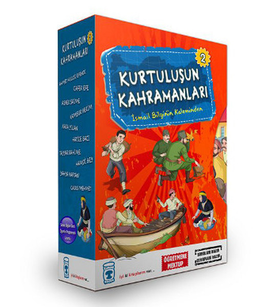 Kurtuluşun Kahramanları Seti 2 (10 Kitap Takım)