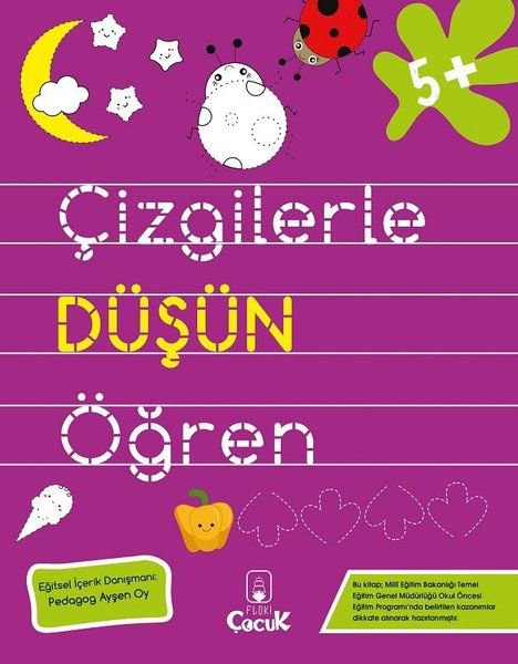 Çizgilerle Düşün Öğren - 5+ Yaş