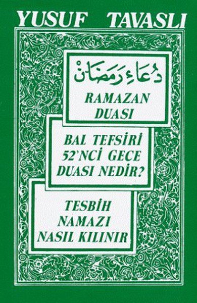 Ramazan Duası (Cep Boy) (C06)