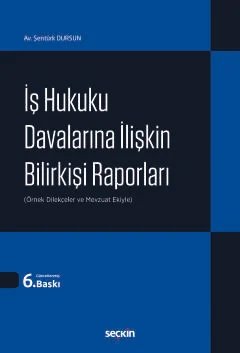 İş Hukuku Davalarına İlişkin Bilirkişi Raporları (Örnek Dilekçeler ve Mevzuat Ekiyle)