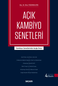 Açık Kambiyo Senetleri Kambiyo Senetlerinde Açığa İmza