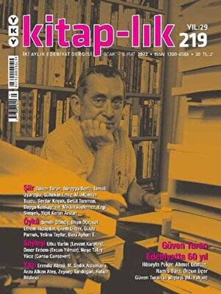 Kitap-lık Sayı 219 - İki Aylık Edebiyat Dergisi (Şubat 2022)