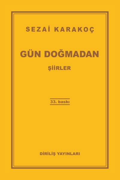 Gün Doğmadan