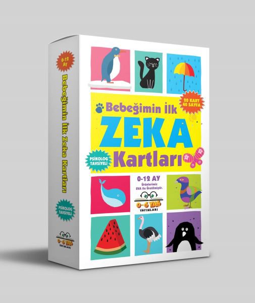 Bebeğimin İlk Zeka Kartları (0-12 Ay)