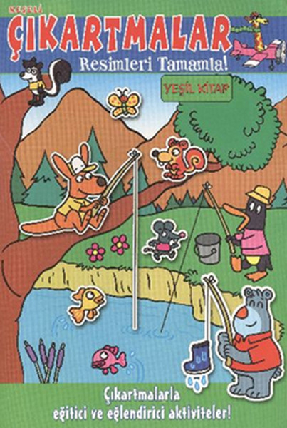 Neşeli Çıkartmalar - Yeşil Kitap