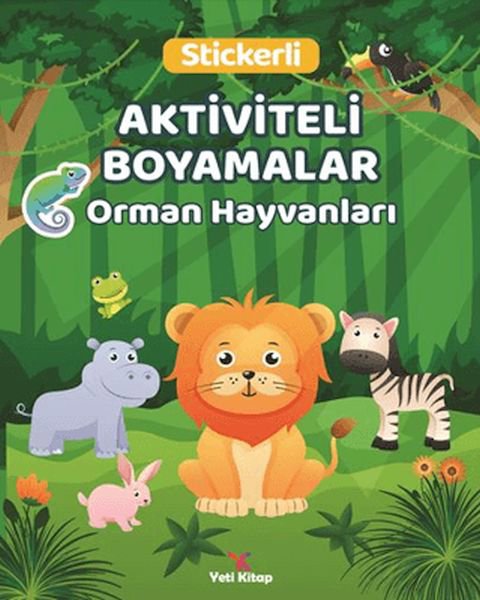 Orman Hayvanları Aktiviteli Boyamalar