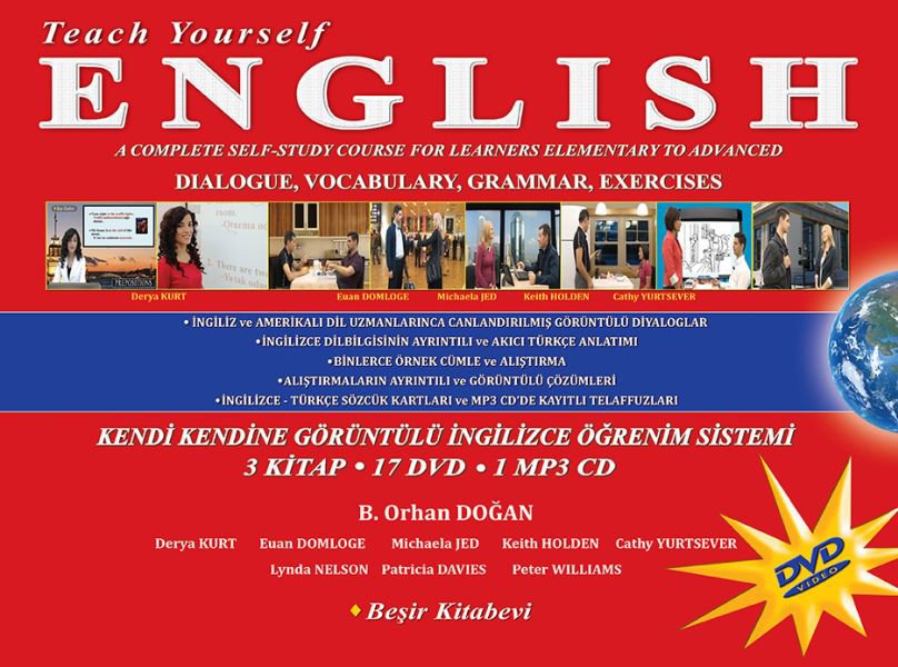 Teach Yourself English - Kendi Kendine Görüntülü İngilizce Öğrenim Sistemi (3 Kitap)