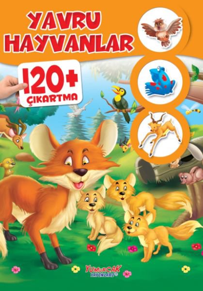 Yavru Hayvanlar 120+ Çıkartma