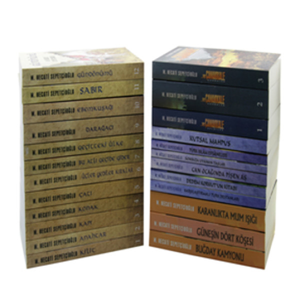 Mustafa Necati Sepetçioğlu Kitapları Set 1 (24 kitap)
