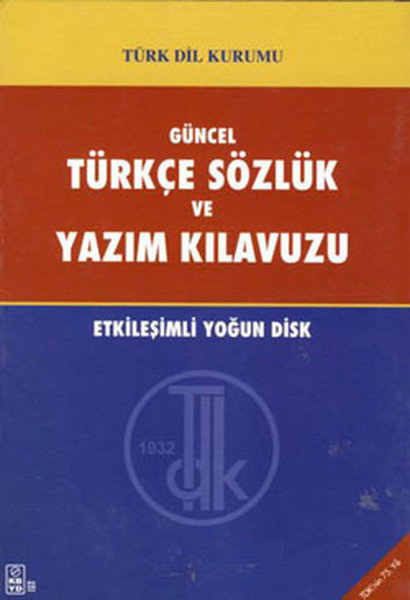Türkçe Sözlük ve Yazım Kılavuzu (Cd-Rom)