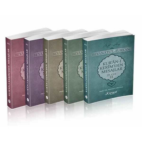 Kur’an-ı Kerim’den Mesajlar (5 Cilt Takım)