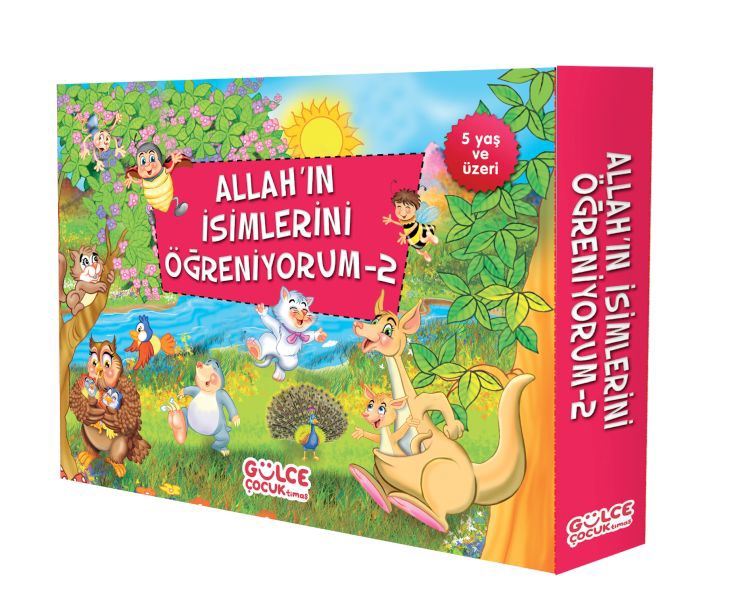 Allahın İsimlerini Öğreniyorum - 2 (10 Kitap Takım)