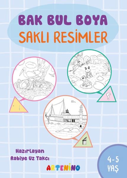 Bak Bul Boya – Saklı Resimler 4-5 Yaş