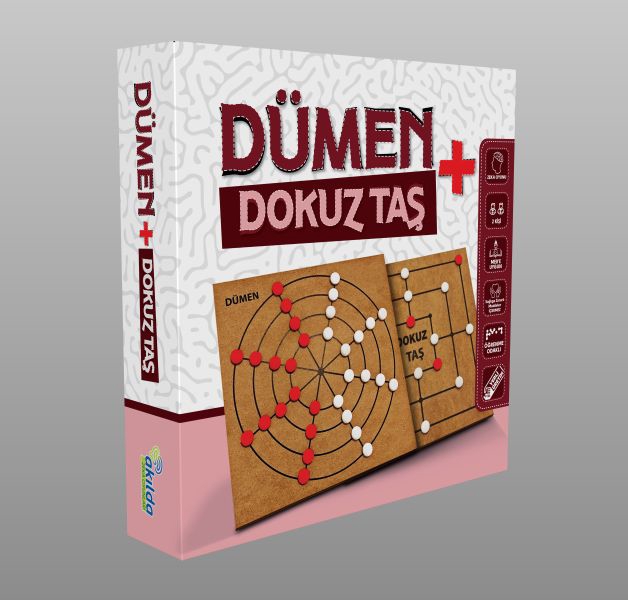 Dümen + Dokuz Taş - Akılda Zeka Oyunları