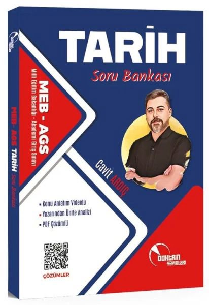 Doktrin Yayınları MEB-AGS Tarih Soru Bankası Çözümlü