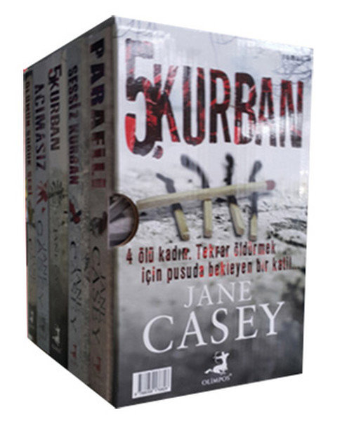 Jane Casey Seti - (5 Kitap Kutulu)