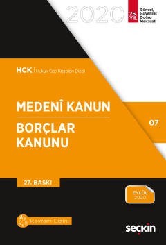 Medeni Kanun – Borçlar Kanunu