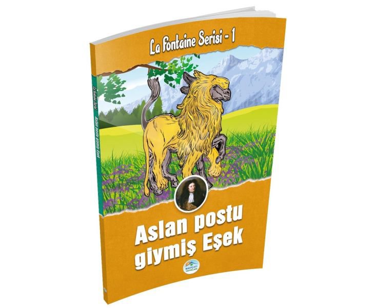 Aslan Postu Giymiş Eşek - La Fontaine Serisi 1