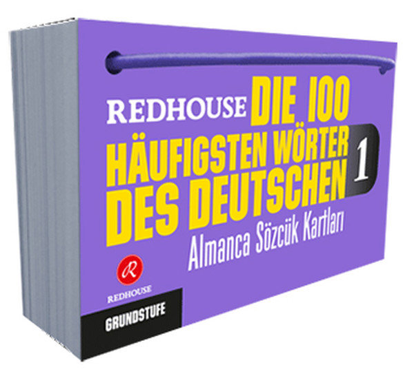 Redhouse Die 100 Häufigsten Wörter des Deutschen 1 - Almanca Sözlük Kartları