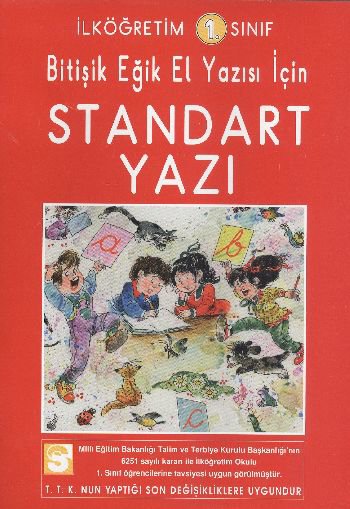 İlköğretim 1. Sınıf Bitişik El Yazısı İçin Standart Yazı Defteri