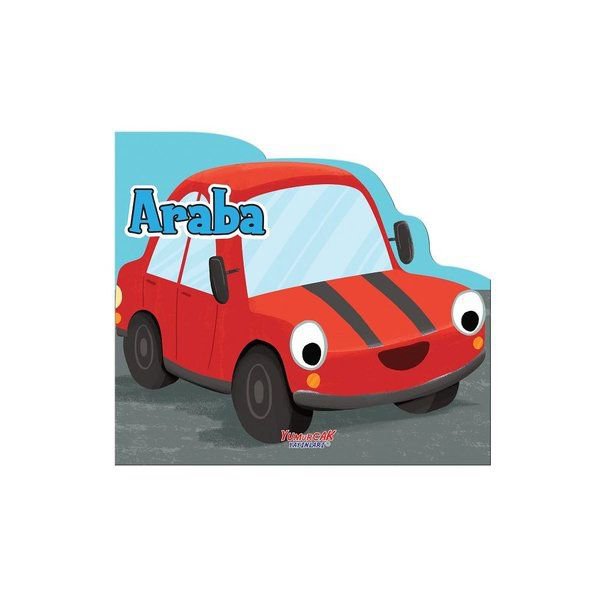 Araba - Şekilli Kitap