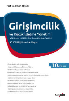 Girişimcilik ve  Küçük İşletme Yönetimi (İş Fikri Üretme–KOSGEB İş Planı–Girişimcilikte Başarı Faktörleri) KOSGEB Eğitimlerine Uygun