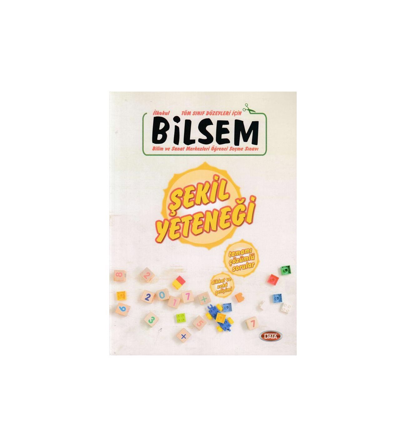 Data Bilsem İlkokul Tüm Sınıf Düzeyleri İçin Şekil Yeteneği Tamamı Çözümlü Sorular (Yeni)