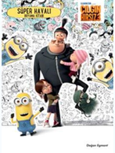 Çılgın Hırsız 3 - Süper Havalı Boyama Kitabı