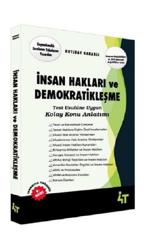 İnsan Hakları Ve Demokratikleşme / Test Usulune Uygun Konu Anlatımı