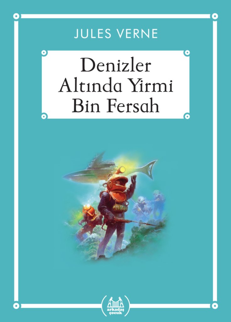 Denizler Altında Yirmi Bin Fersah - Gökkuşağı Cep Kitap