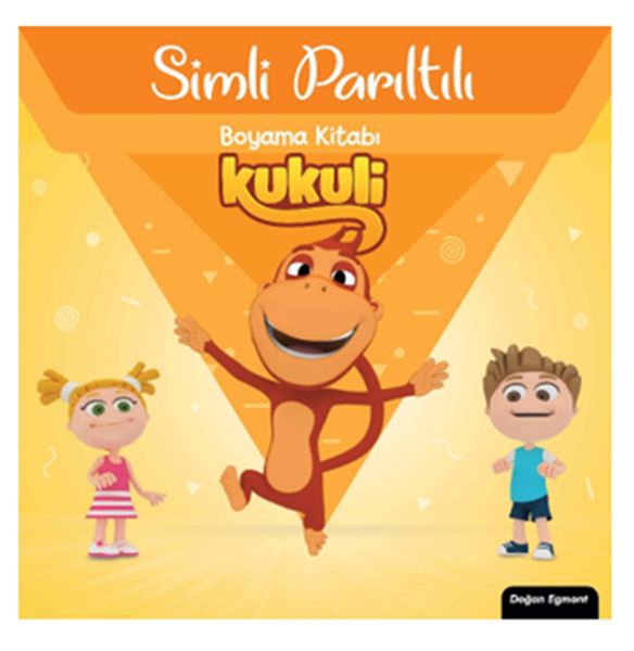 Kukuli Simli Parıltılı Boyama Kitabı