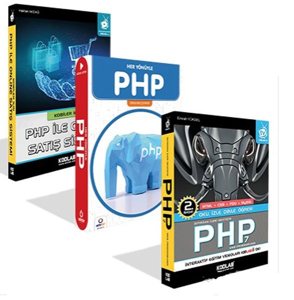Php Eğitim Seti - 3 Kitap Takım