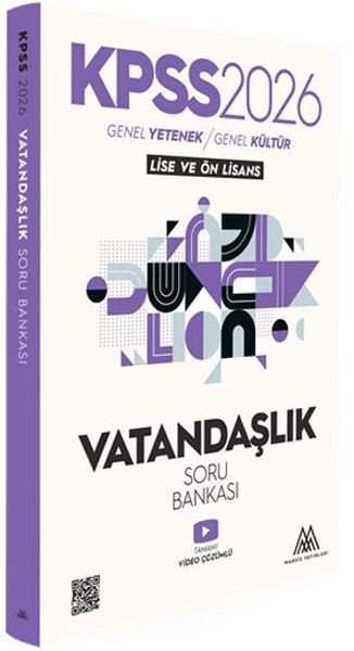 KPSS Vatandaşlık Soru Bankası 2026