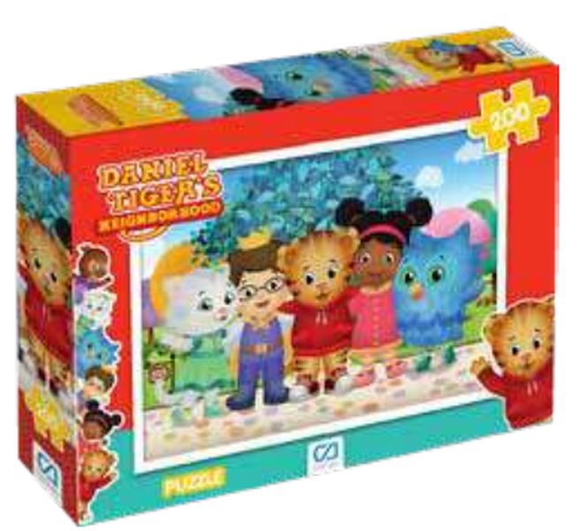 Daniel Tigers Puzzle 200