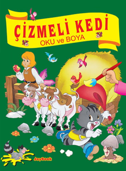 Çizmeli Kedi - Oku ve Boya