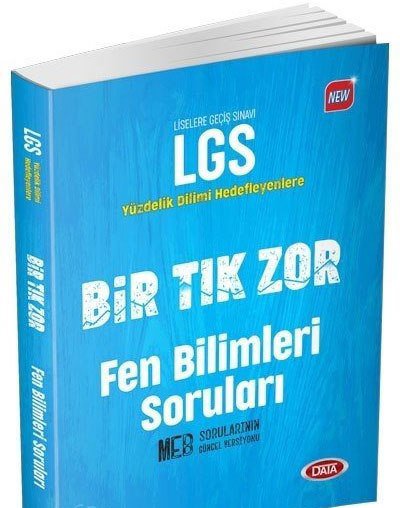 Data LGS Bir Tık Zor Fen Bilimleri Soruları (Yeni)