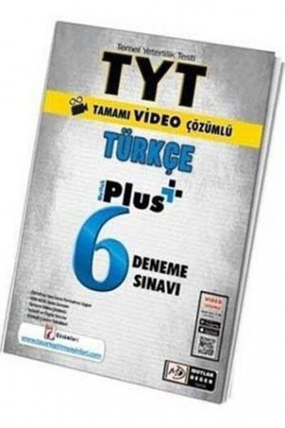 Tasarı TYT Türkçe 6 Plus Video Çözümlü Deneme