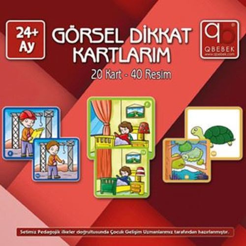Görsel Dikkat Kartlarım (24+Ay)