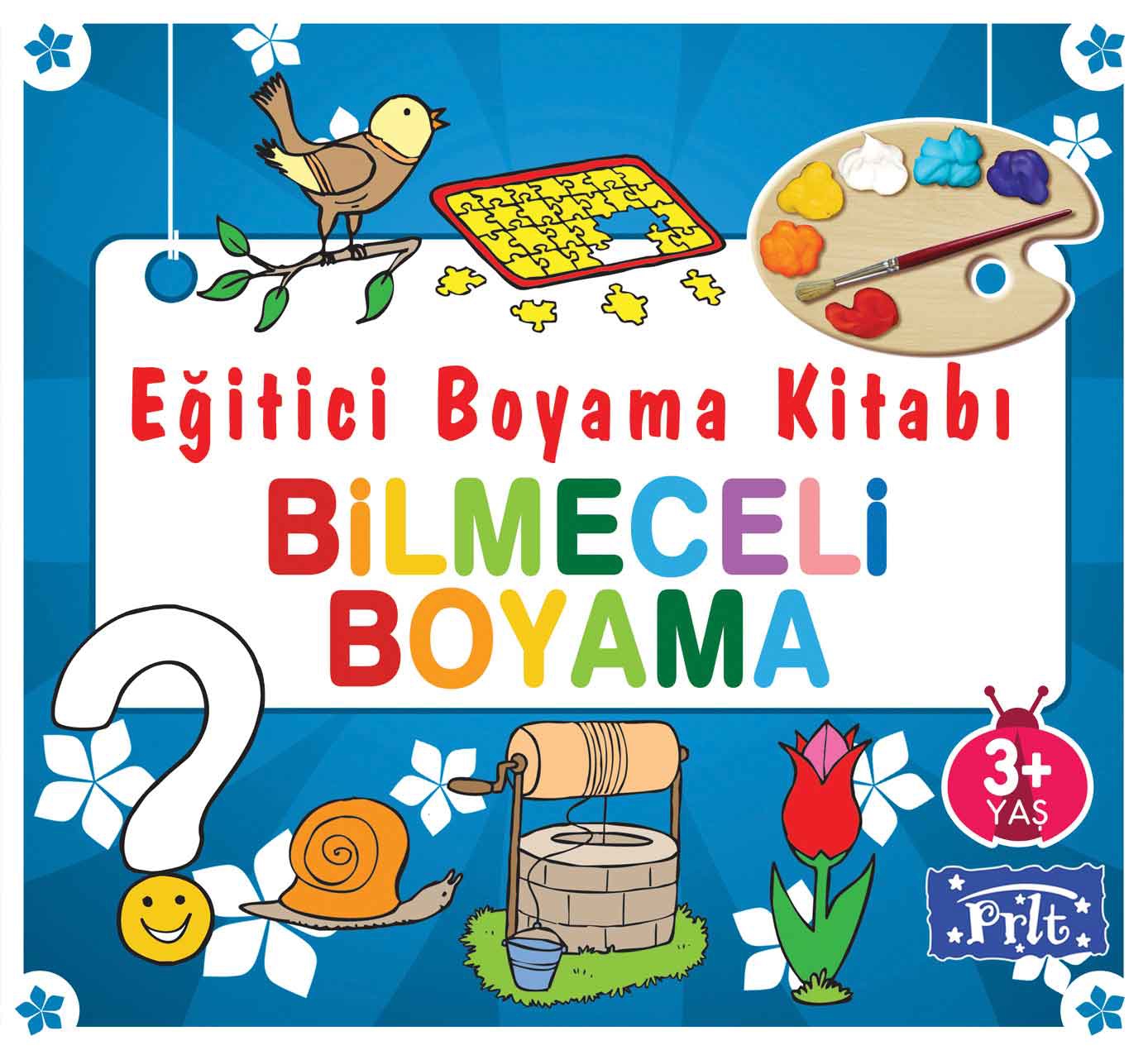 Eğitici Boyama Kitabı - Bilmeceli Boyama