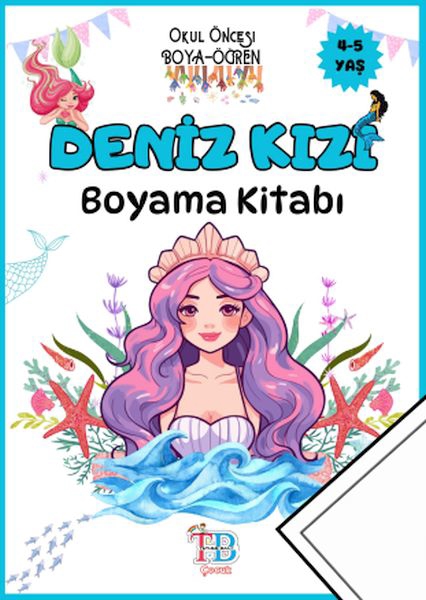 Denizkızı Boyama Kitabı
