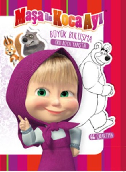 Maşa ile Koca Ayı - Büyük Buluşma Oku Boya Yapıştır