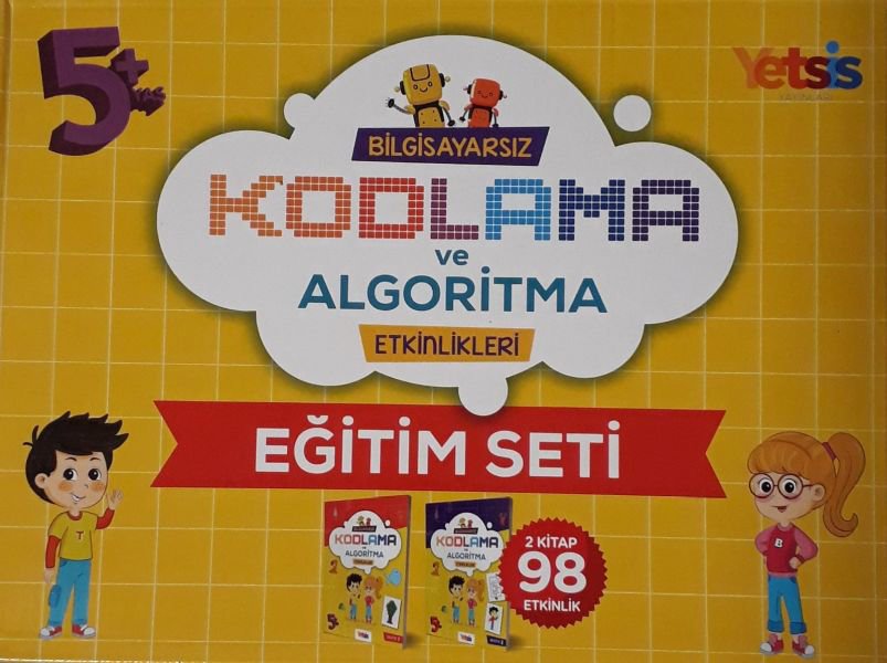 Çocuklar İçin Bilgisayarsız Kodlama ve Algoritma Etkinlikleri Eğitim Seti (Kutulu)